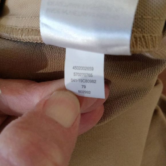 chicos pants Women's Size 00 XS/2 Tan - Picture 9 of 16
